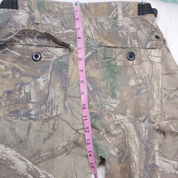 Realtree Scent Blocker Men's Camo Cargo Pants Size Medium - Picture 8 of 10